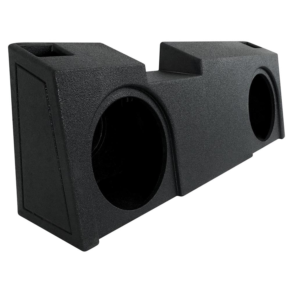 QPower QBOMB Chevy/GMC Crew Cab and Double Cab Dual 10-Inch Vented Empty Woofer - View 2