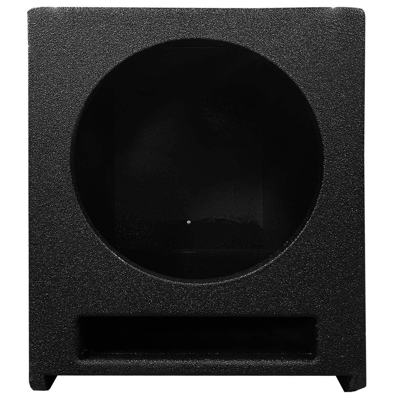 QPower QBOMB 14-18 GMC/Chevy Crew Cab Center Console Single 12-Inch Vented Woofe - View 2