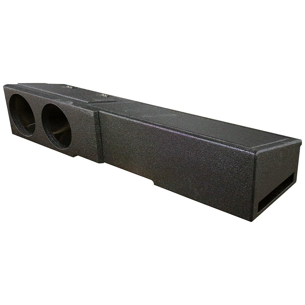QPower QBOMB Dual 8-Inch Ported Woofer Box for Chevy/GMC Crew Cab (2007-2024) - View 1