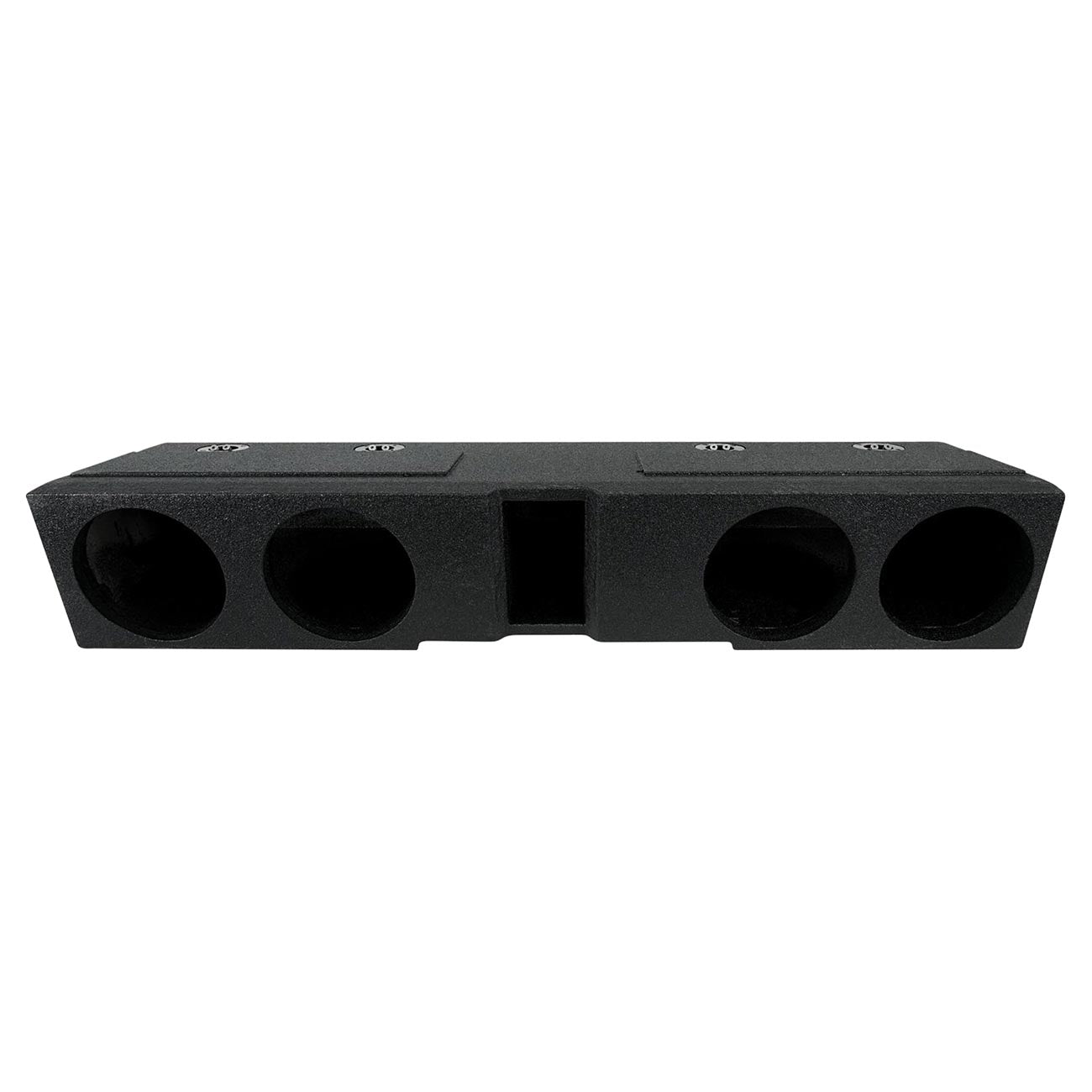 QPower QBOMB Chevy/GMC Crew Cab 2007-2024 Quad 8-Inch Ported Woofer Box - View 3