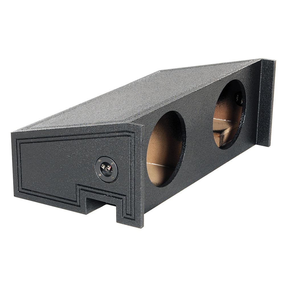 QPower QBOMB Dual 10-inch Sealed Woofer Box for Jeep Wrangler All Years - View 2