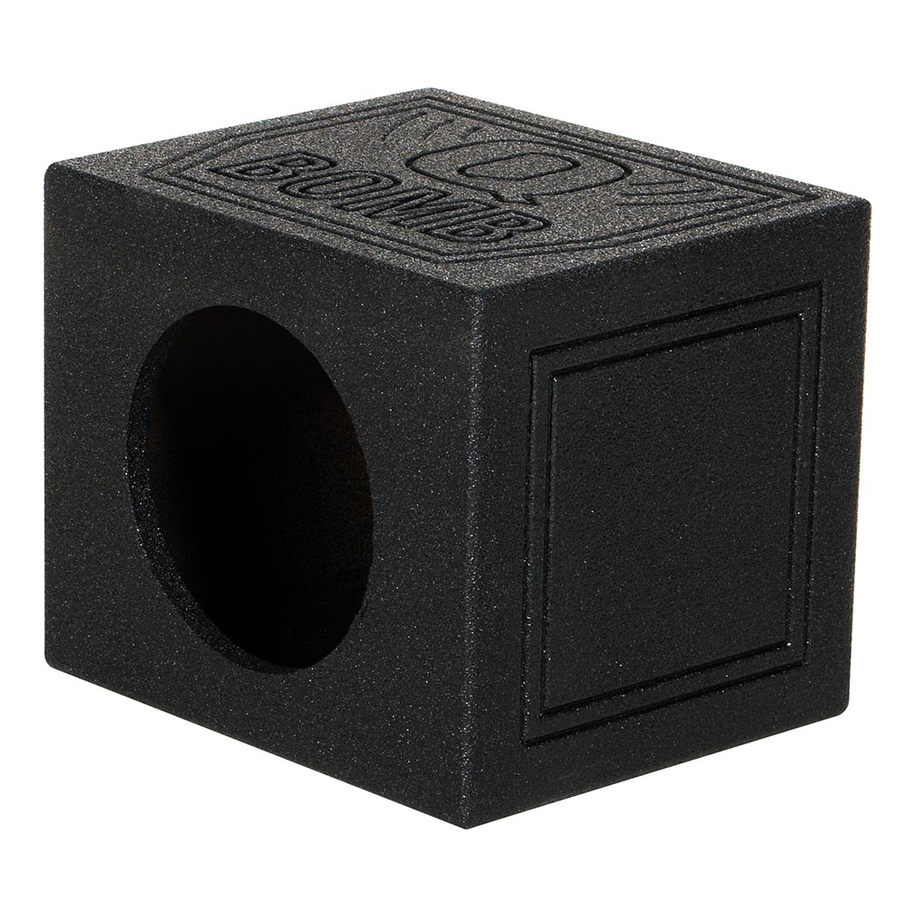 Qpower Single 10-Inch Sealed Woofer Enclosure with Bed Liner Spray - View 1