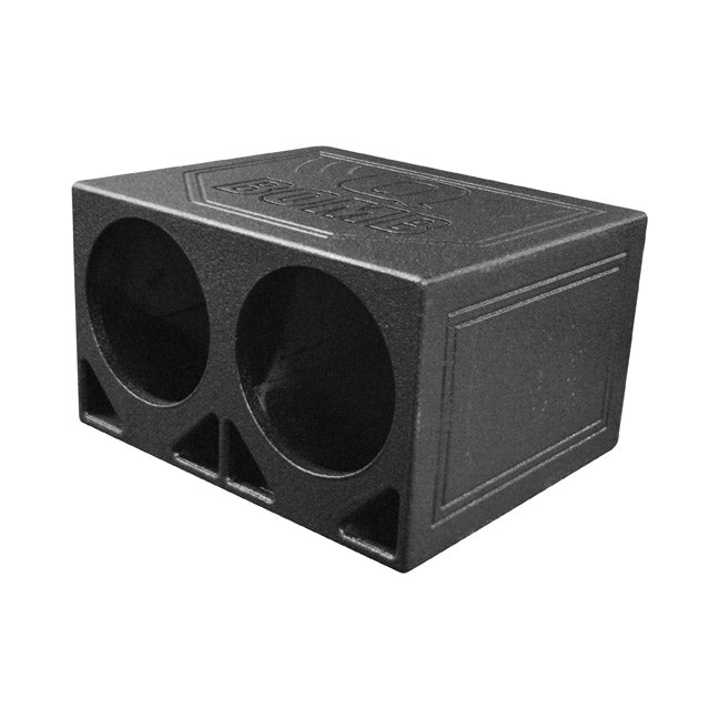 Qpower Dual 10-Inch Turbo Ported Subwoofer Enclosure - View 1