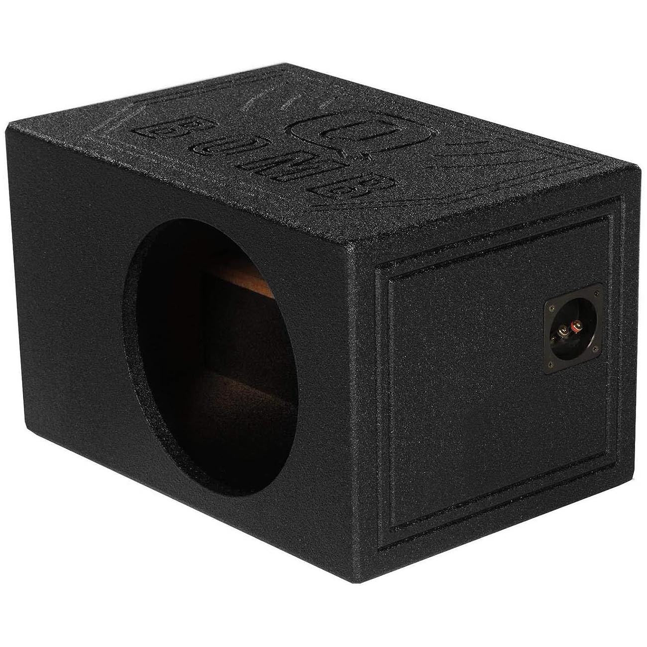 Qpower Single 10-Inch QBOMB Woofer Box - Model QBOMB10VLSINGLE