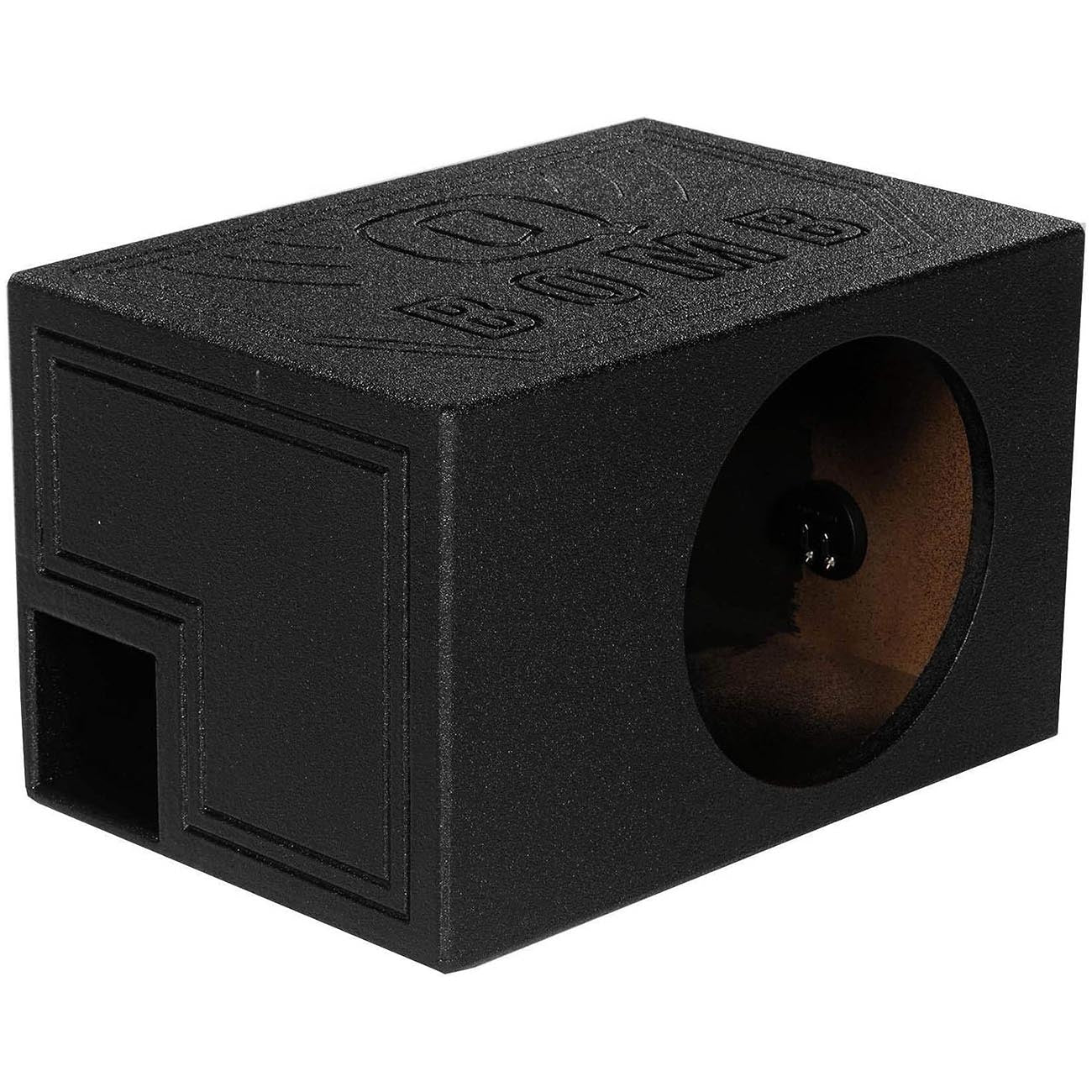 Qpower Single 10-Inch QBOMB Woofer Box - Model QBOMB10VLSINGLE