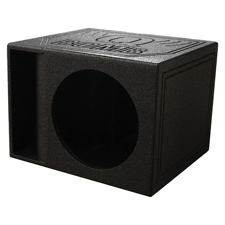 Qpower QBOMB Single 12-Inch Empty Subwoofer Enclosure - View 1