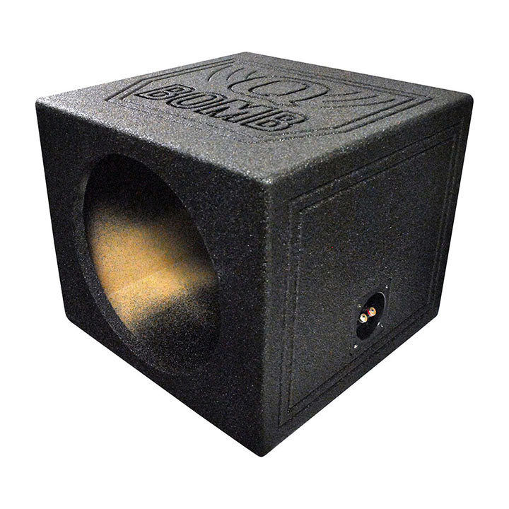Qpower Single Square 12-Inch Sealed QBOMB Subwoofer - View 1