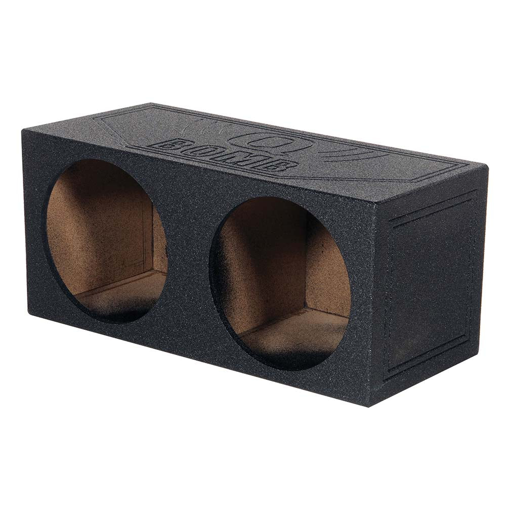 Qpower Dual 12-Inch Sealed QBOMB Enclosure - View 1