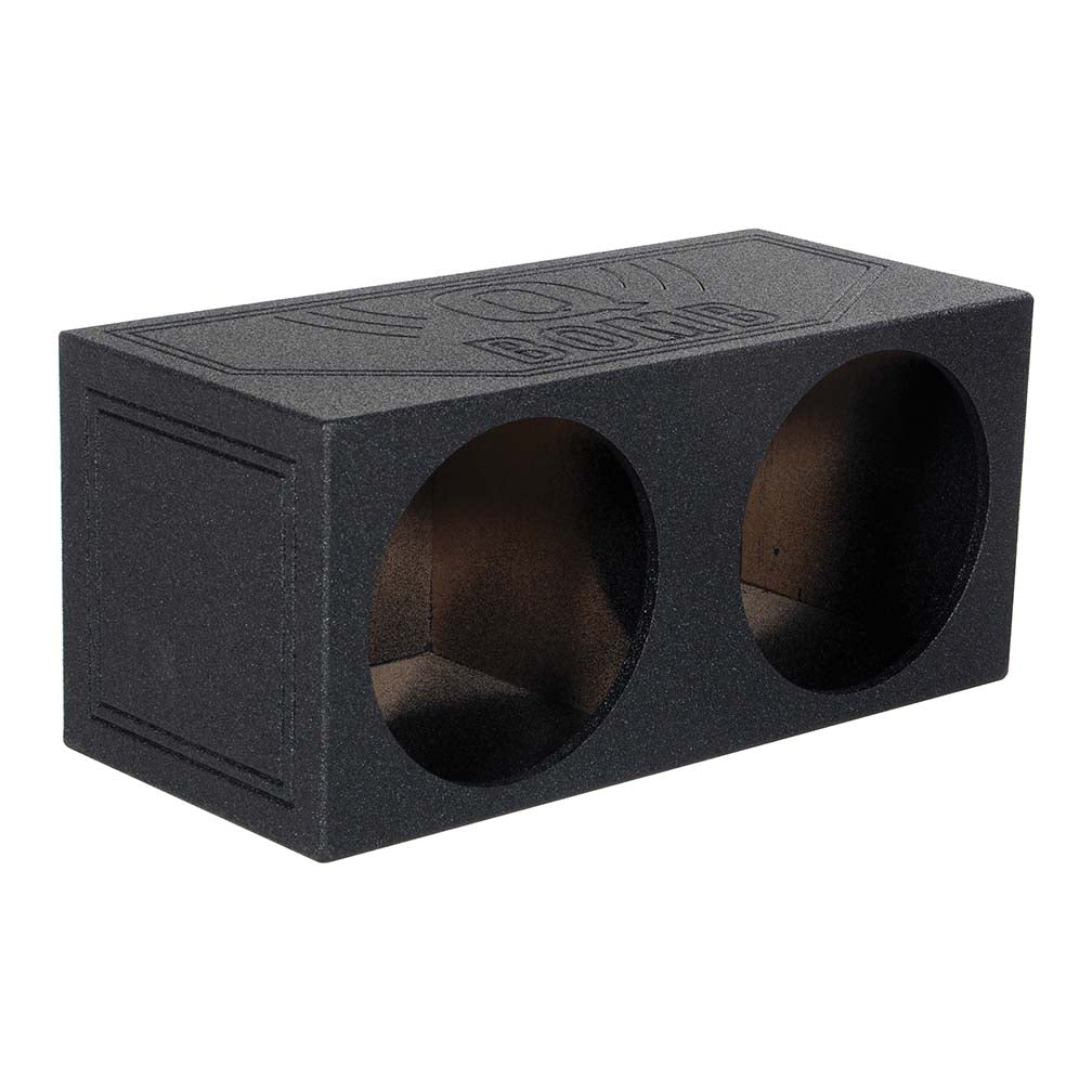 Qpower Dual 12-Inch Sealed QBOMB Enclosure - View 2