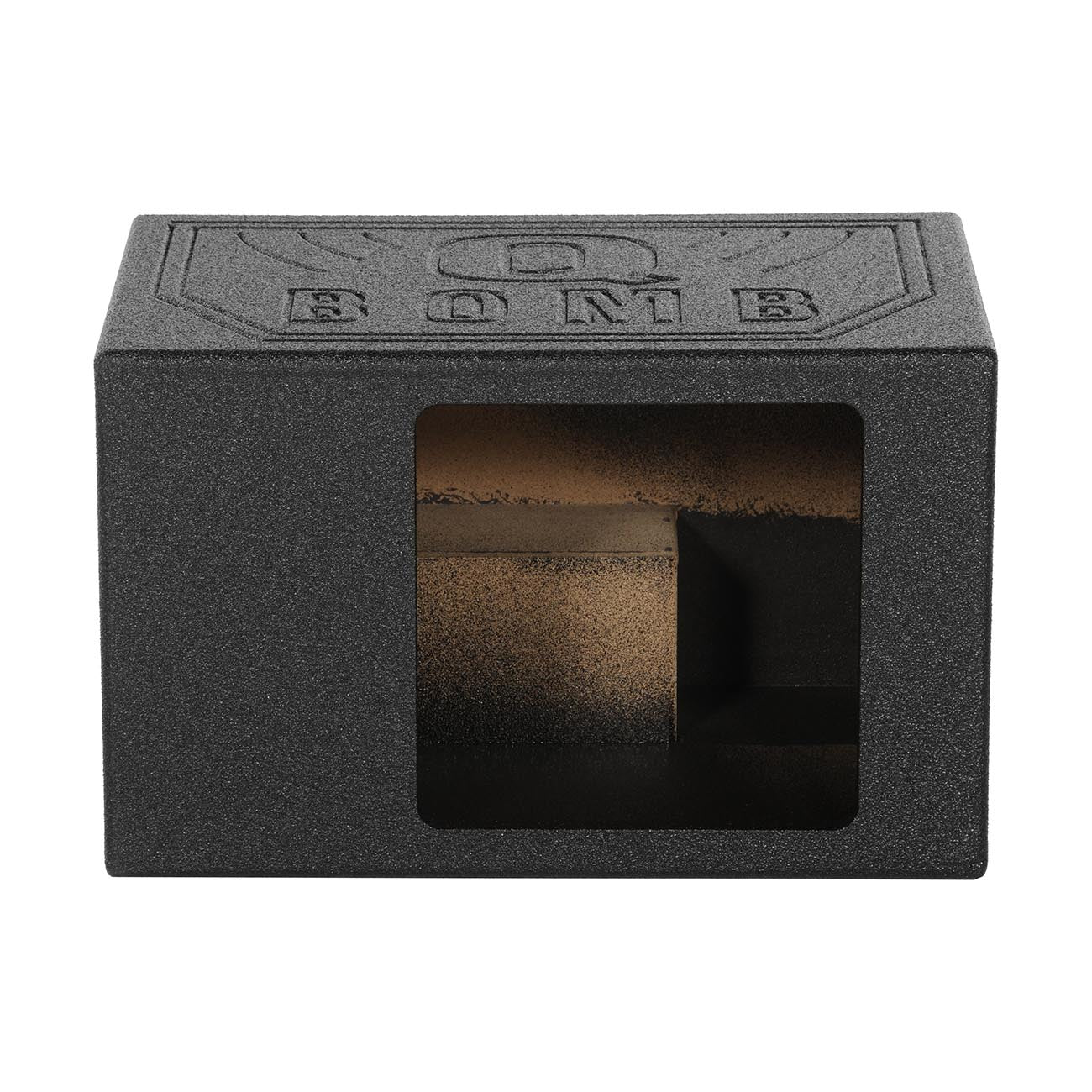Qpower Single 12-Inch Bomb Box Square Ported Enclosure with Square Woofer Openin - View 3