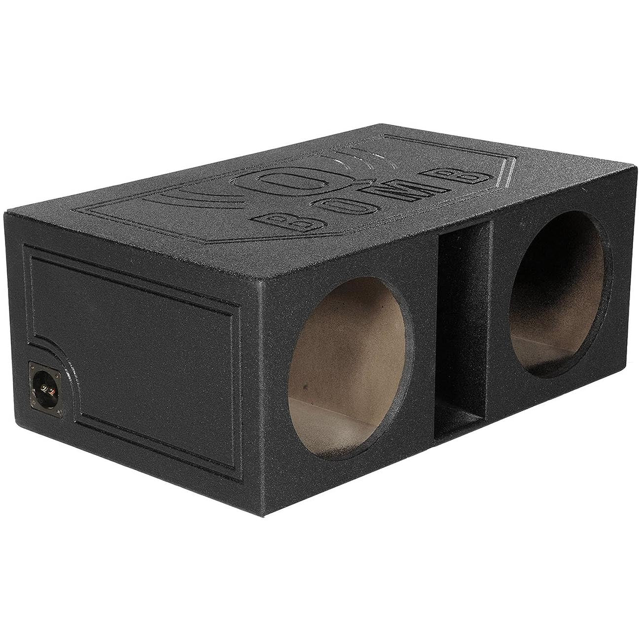 Qpower Dual 12-Inch Vented SPL Woofer Box Q Bomb