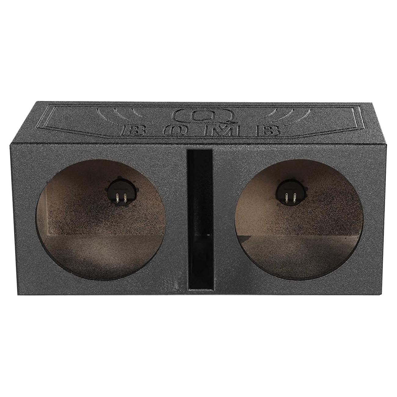 Qpower Dual 12-inch Woofer Box Q Bomb - High-Performance Enclosure for Deep Bass - View 3