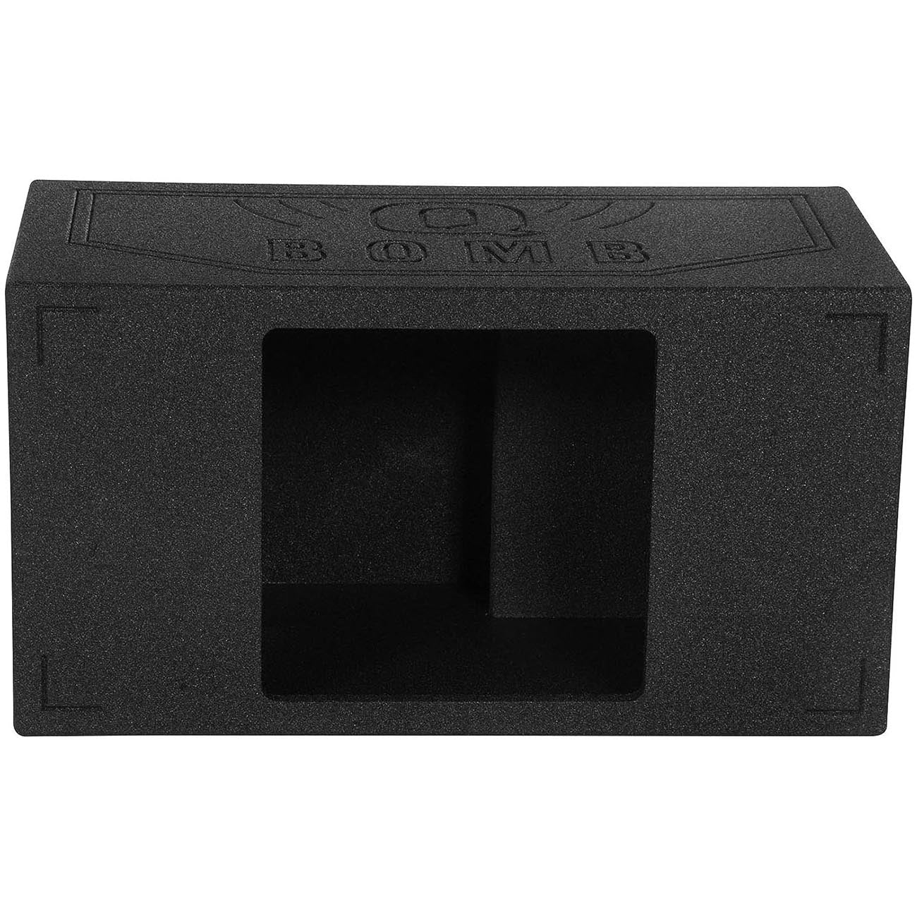 Qpower Single 15-Inch Extra Large Vented QBOMB Square Hole Speaker - View 2