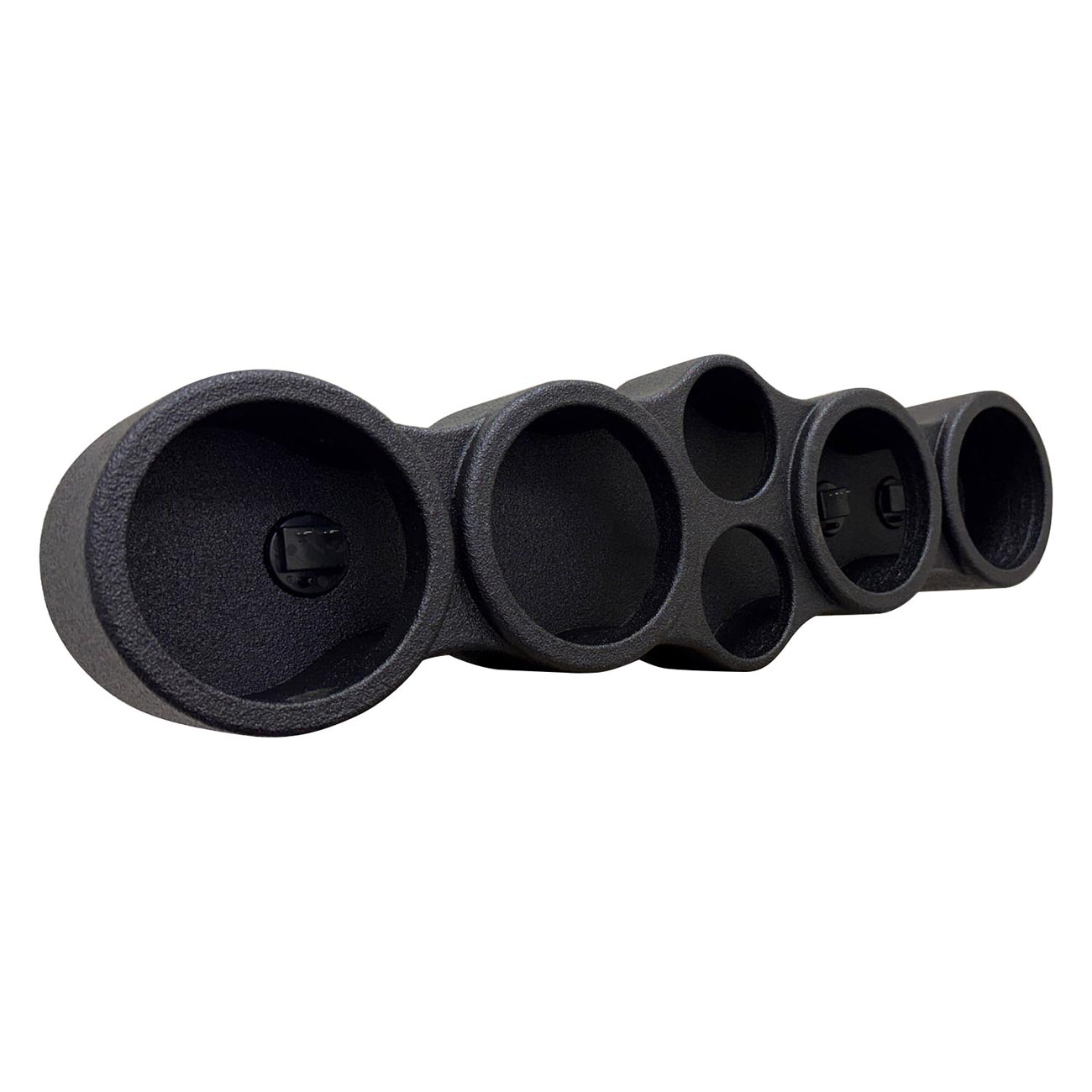 Qpower QBOMB Sealed Empty Speaker Pod for 6.5-Inch Speakers and 3-Inch Tweeters