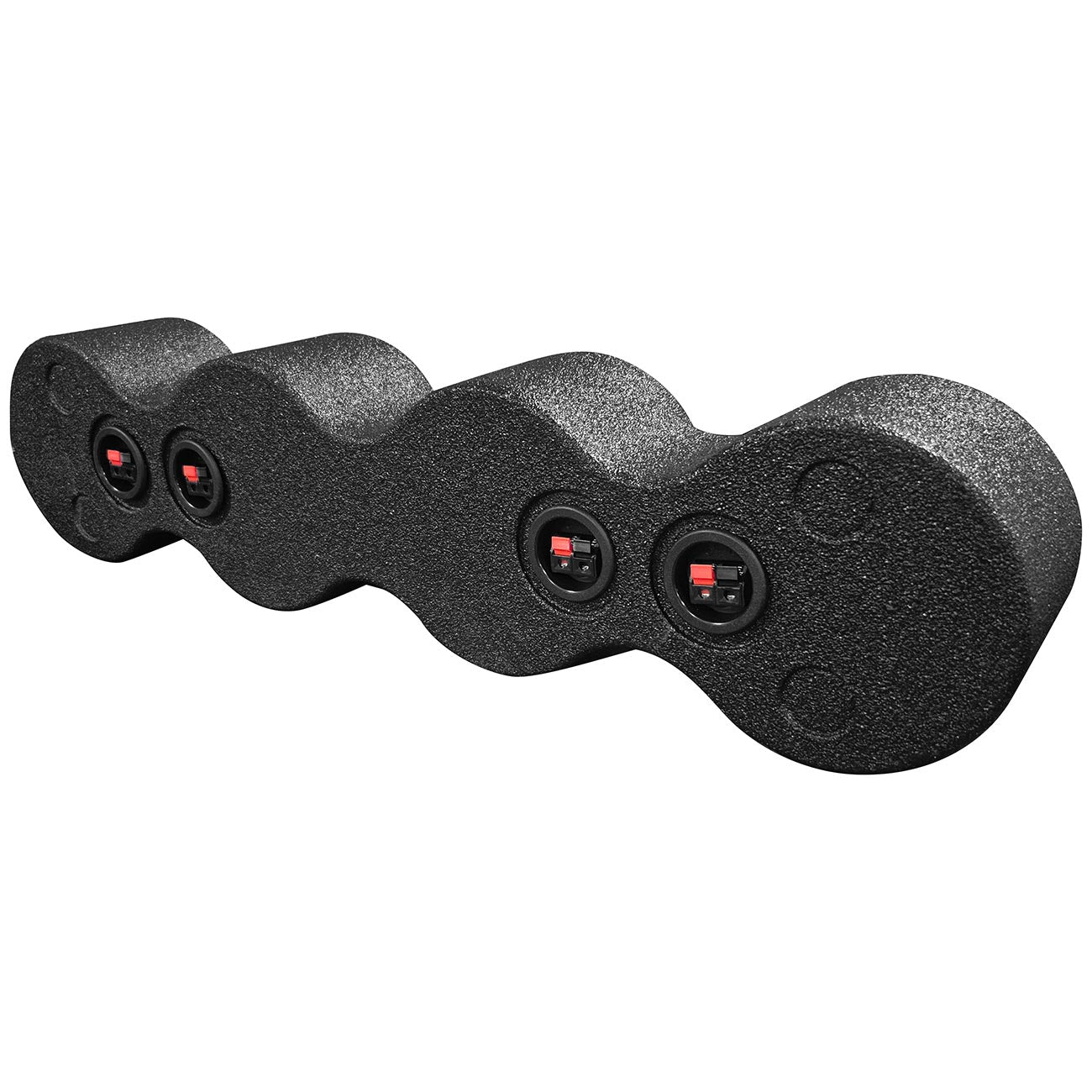 QPower QBOMB Sealed Empty Speaker Pod for 4 x 6.5-Inch Speakers
