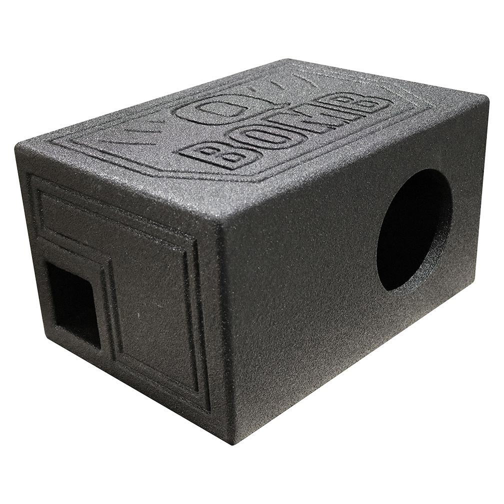 Qpower Single 6.5-Inch Vented Enclosure QBOMB with Spray Liner - View 2