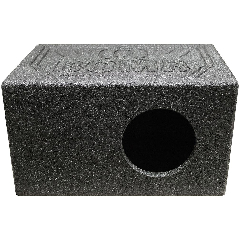 Qpower Single 6.5-Inch Vented Enclosure QBOMB with Spray Liner - View 3