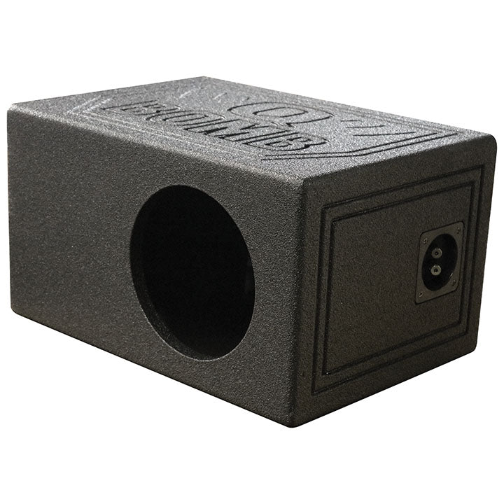 QPower QBOMB Single 8-Inch Turbo-Ported Woofer Box - View 1