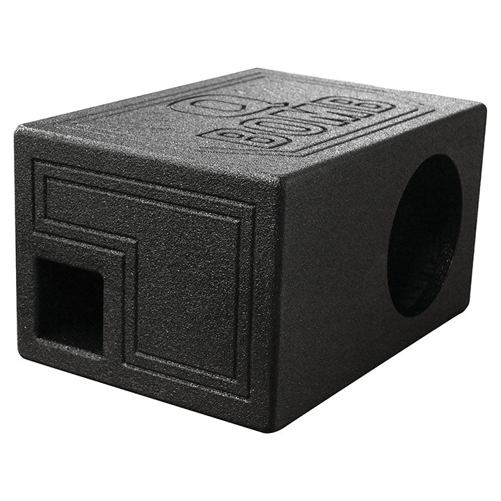 QPower QBOMB Single 8-Inch Turbo-Ported Woofer Box - View 2