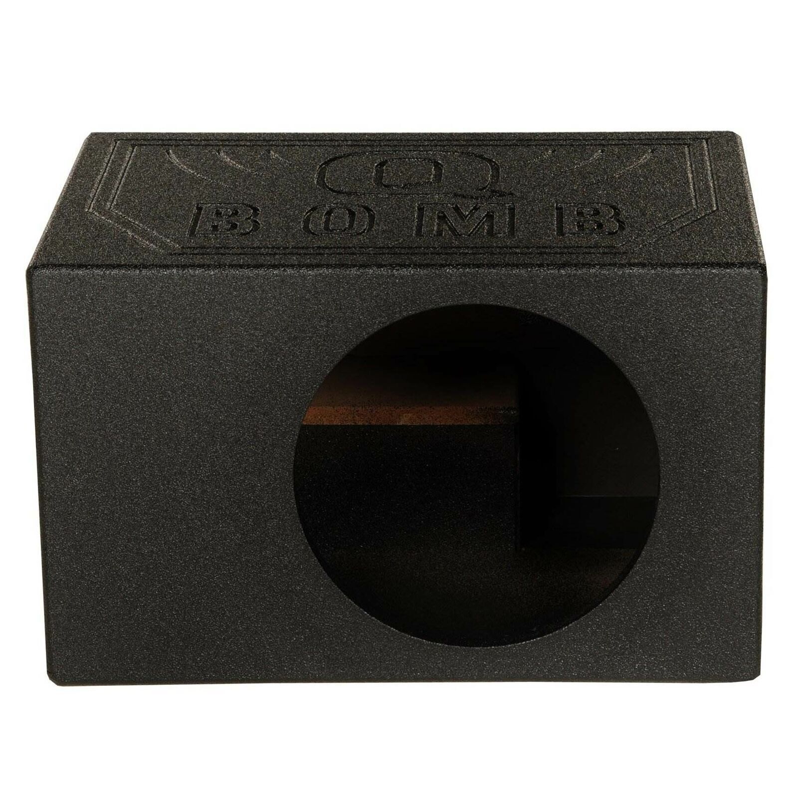 QPower QBOMB Single 8-Inch Turbo-Ported Woofer Box - View 3
