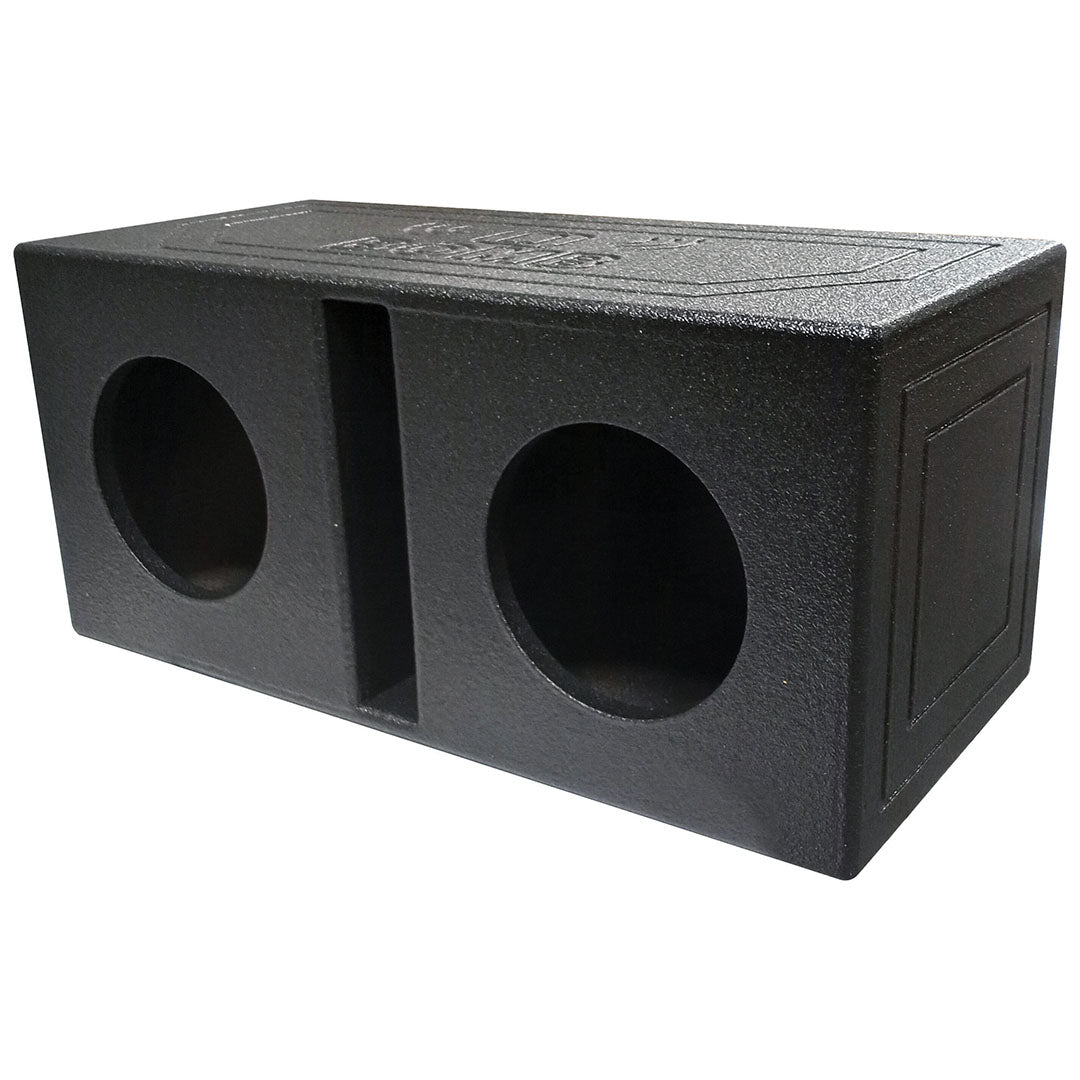 Qpower QBOMB Dual 8-Inch Slot Ported Empty Enclosure - View 1