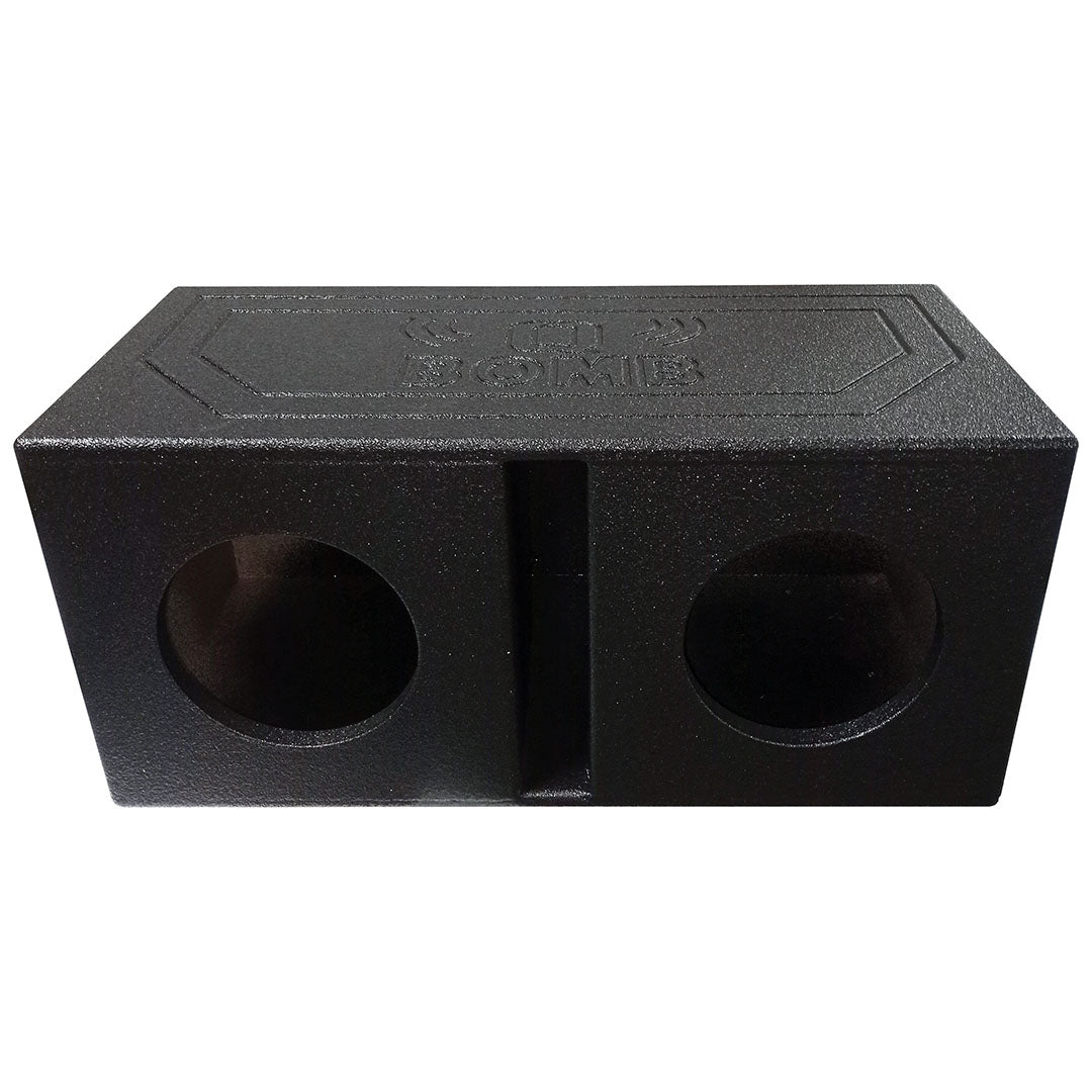 Qpower QBOMB Dual 8-Inch Slot Ported Empty Enclosure - View 2
