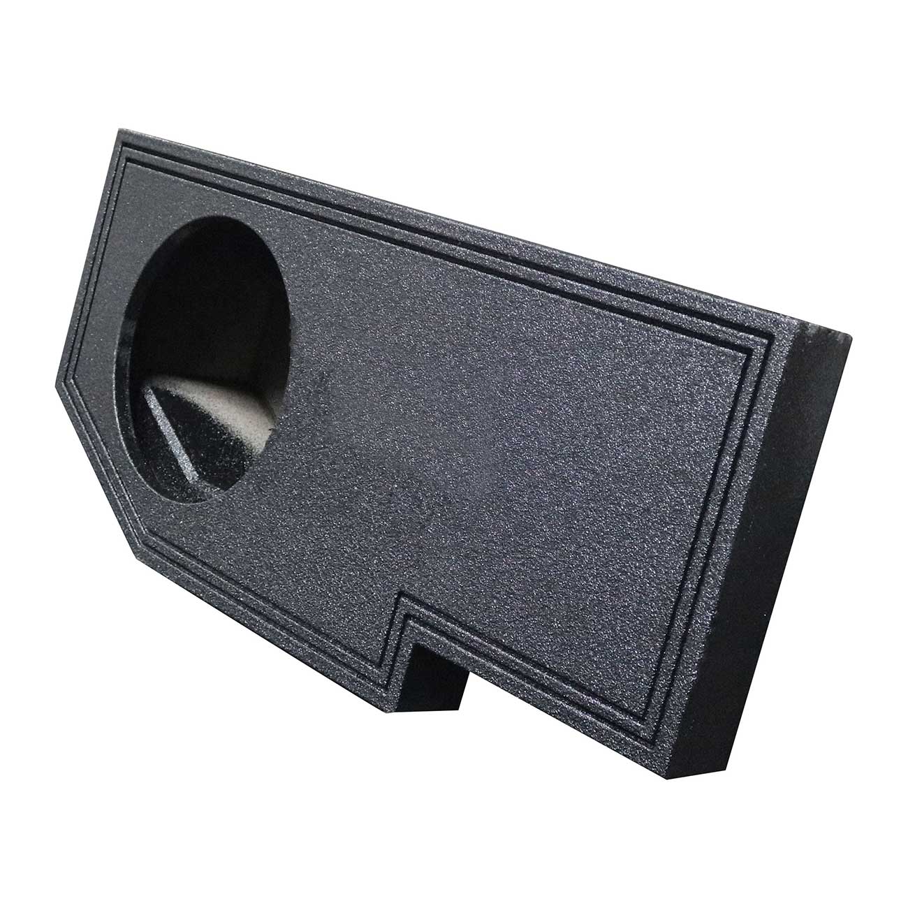 QPower QBomb Dodge Ram Quad Cab Single 10-Inch Sealed Woofer Enclosure - View 1