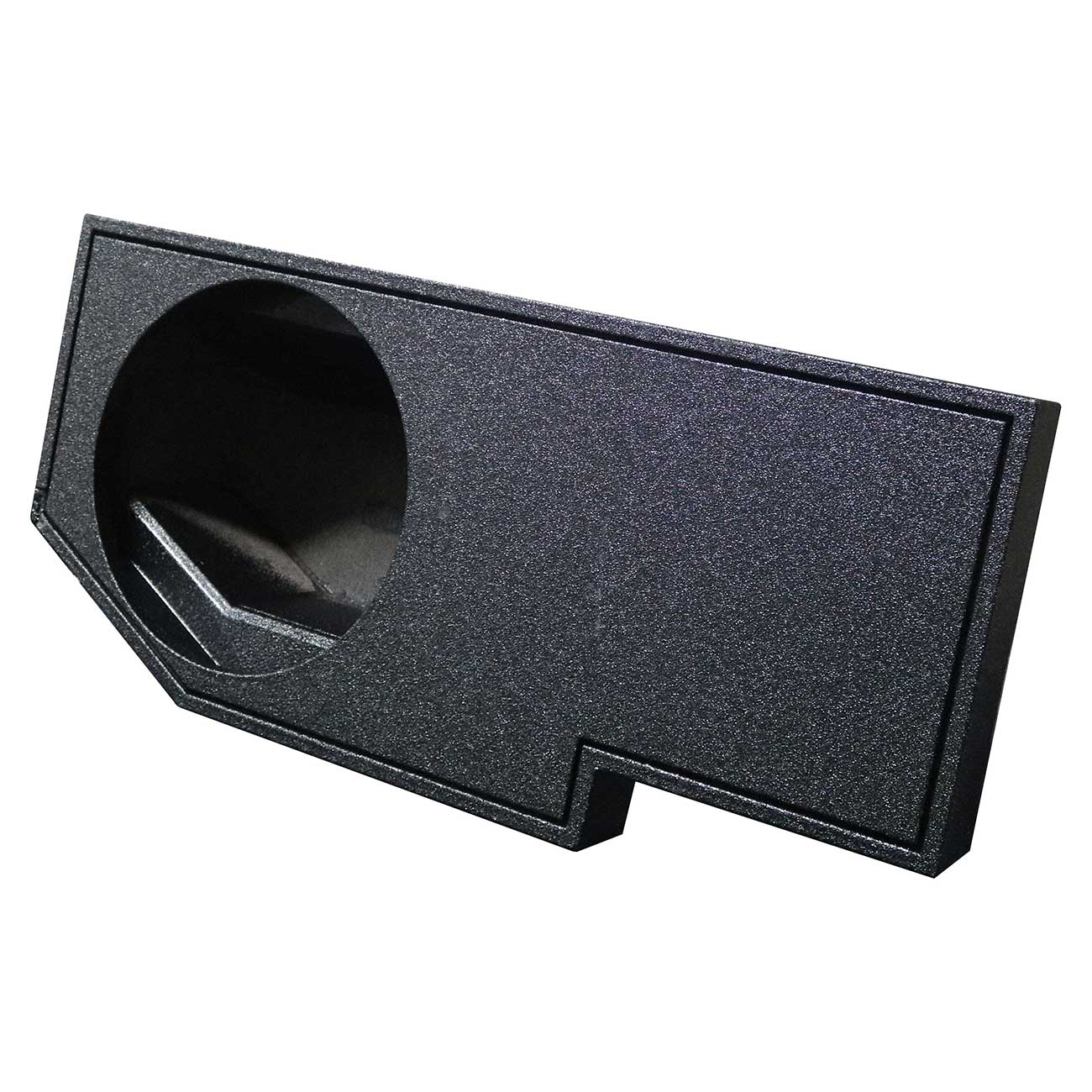 QPower QBomb Dodge Ram Quad Cab 2002-2018 Single 12-Inch Sealed Empty Woofer Enc - View 1