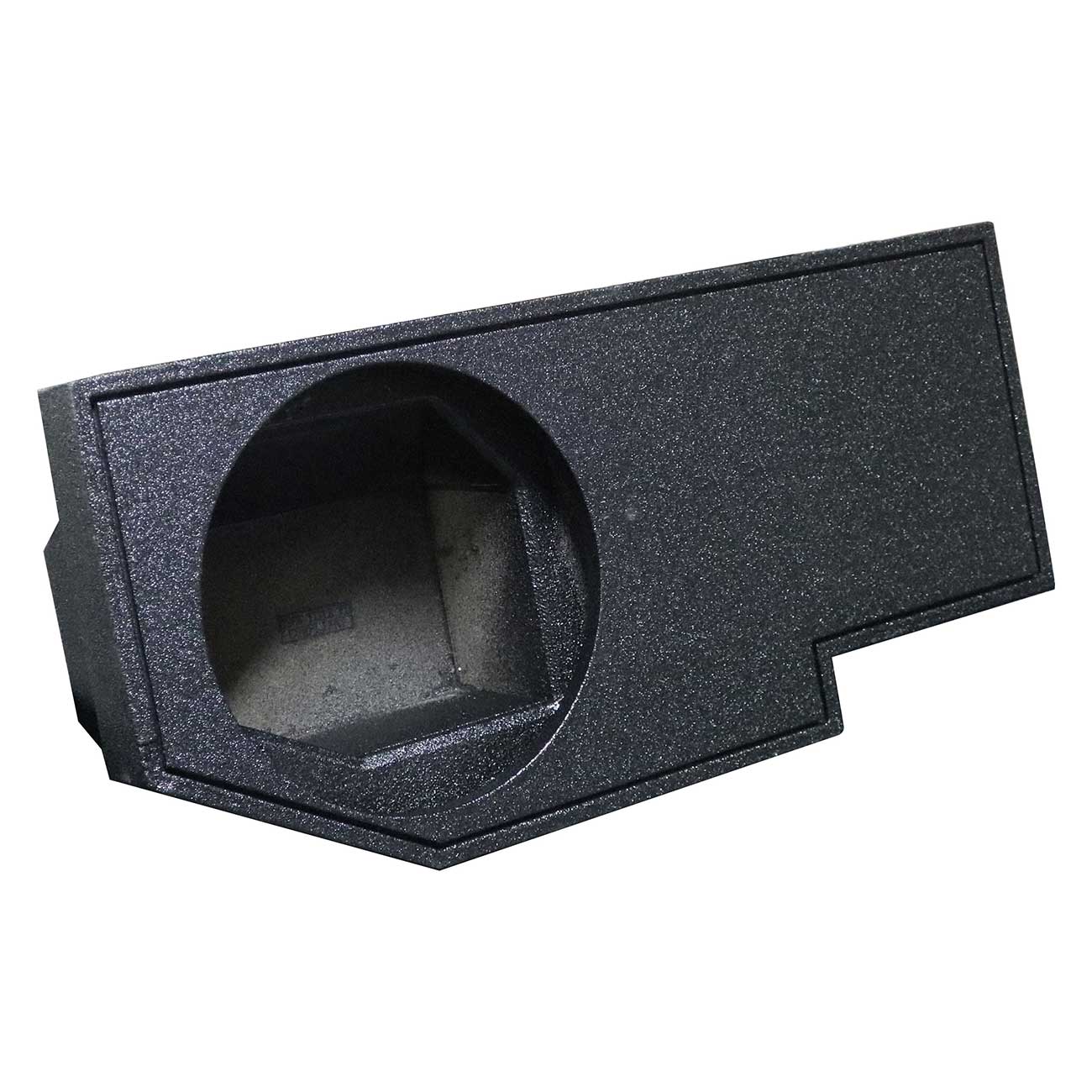 QPower QBomb Dodge Ram Quad Cab 2002-2018 Single 12-Inch Sealed Empty Woofer Enc - View 2