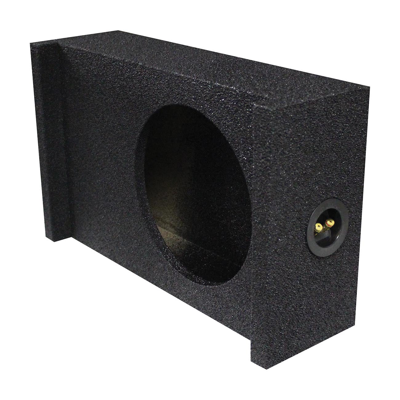 Qpower Single 10-Inch Universal Downfire or Behind-the-Seat Enclosure - View 2