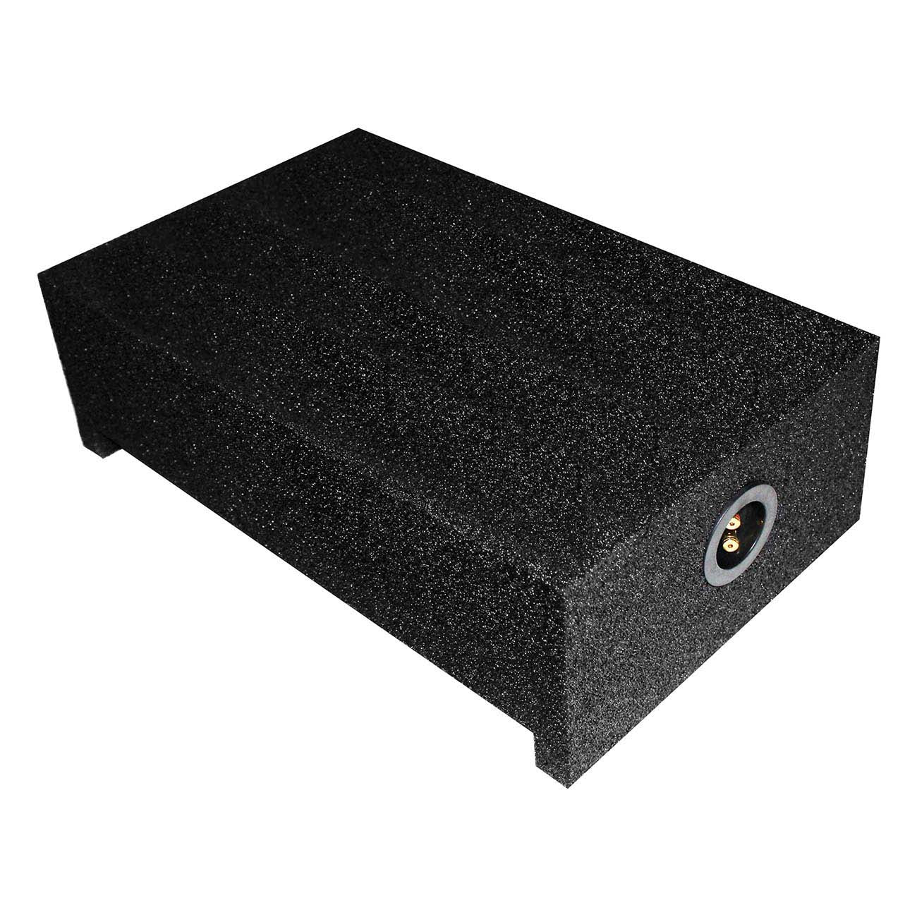 Qpower Single 10-Inch Universal Downfire or Behind-the-Seat Enclosure - View 3