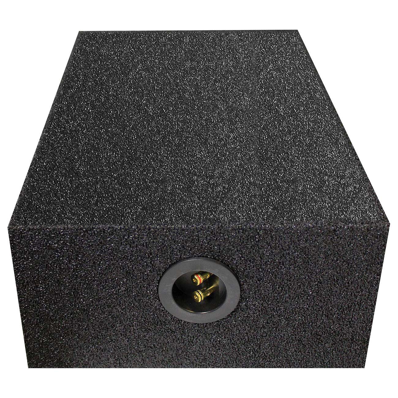 Qpower Single 10-Inch Universal Downfire or Behind-the-Seat Enclosure - View 4