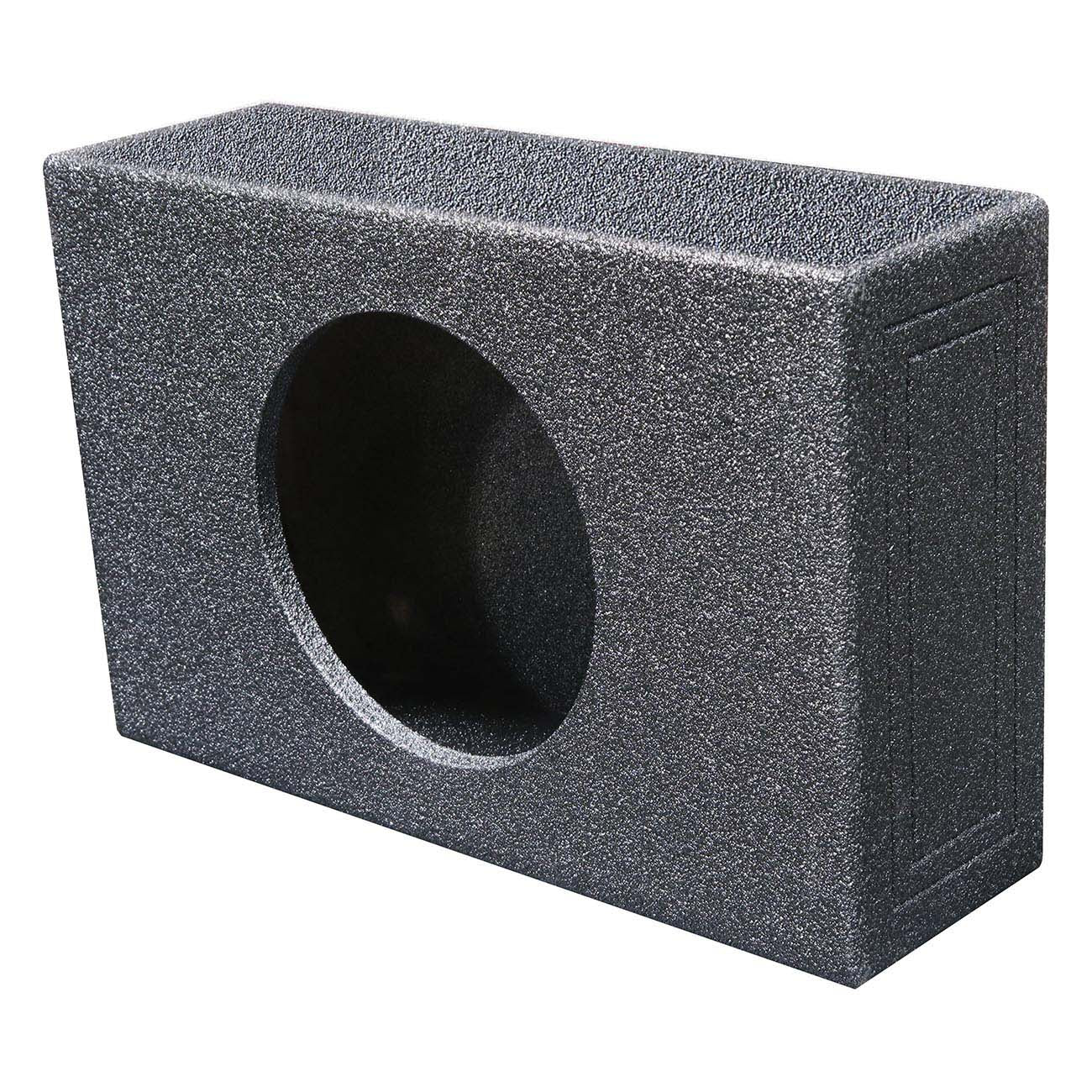 QPower Single 10-inch Universal Vented Truck Box with Bed Liner - View 1