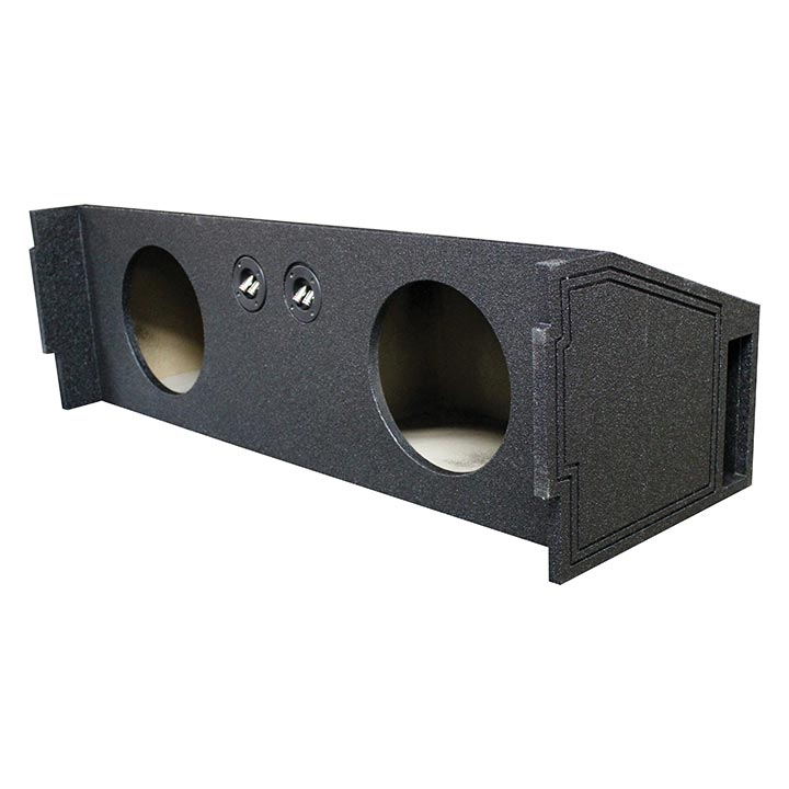 QPower QBOMB Dual 10-Inch Vented Woofer Box for Full-Size SUVs - View 1