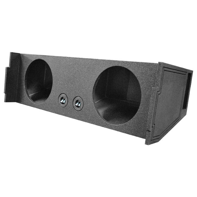 QPower QBOMB Dual 12-Inch Vented Empty Woofer Box for Full-Size SUVs - View 1