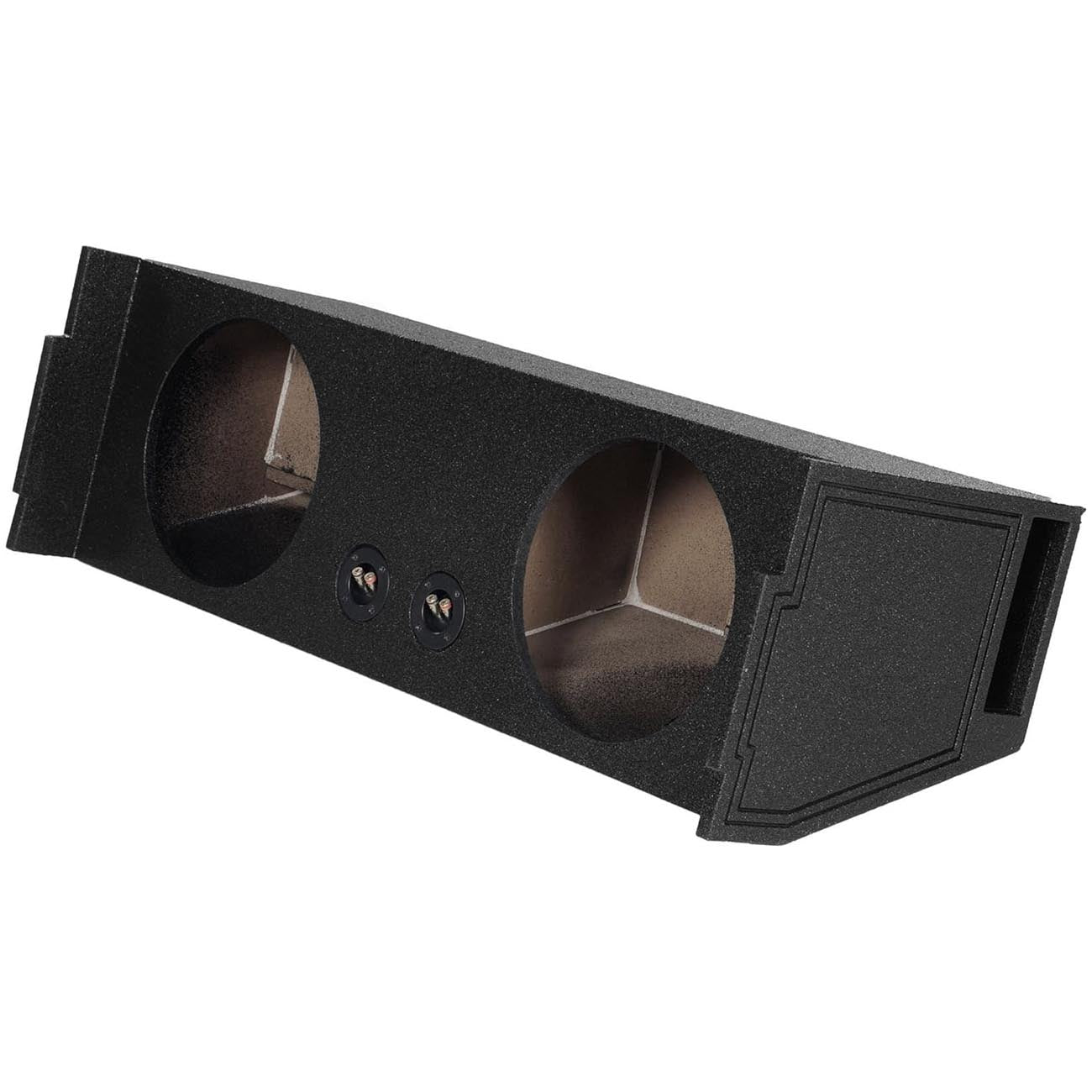 QPower QBOMB Dual 12-Inch Vented Empty Woofer Box for Full-Size SUVs - View 3