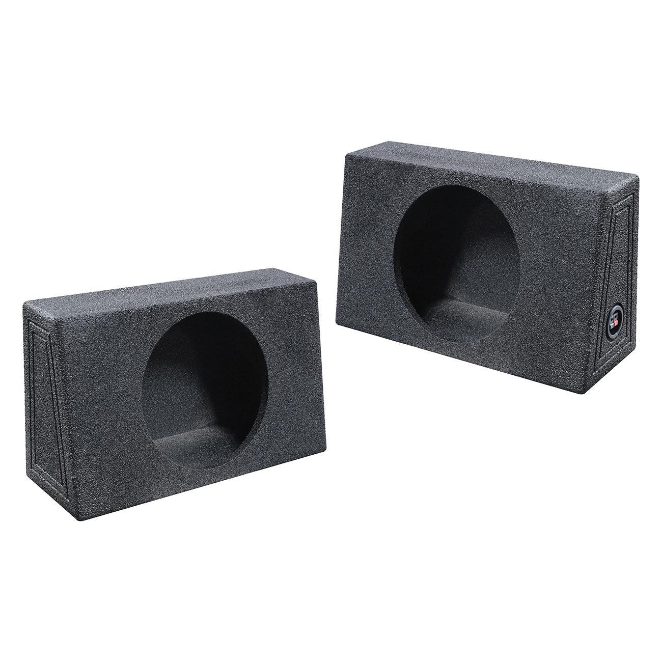Qpower QBomb Single 12-Inch Empty Woofer Box for Behind Seat Mounting - View 1