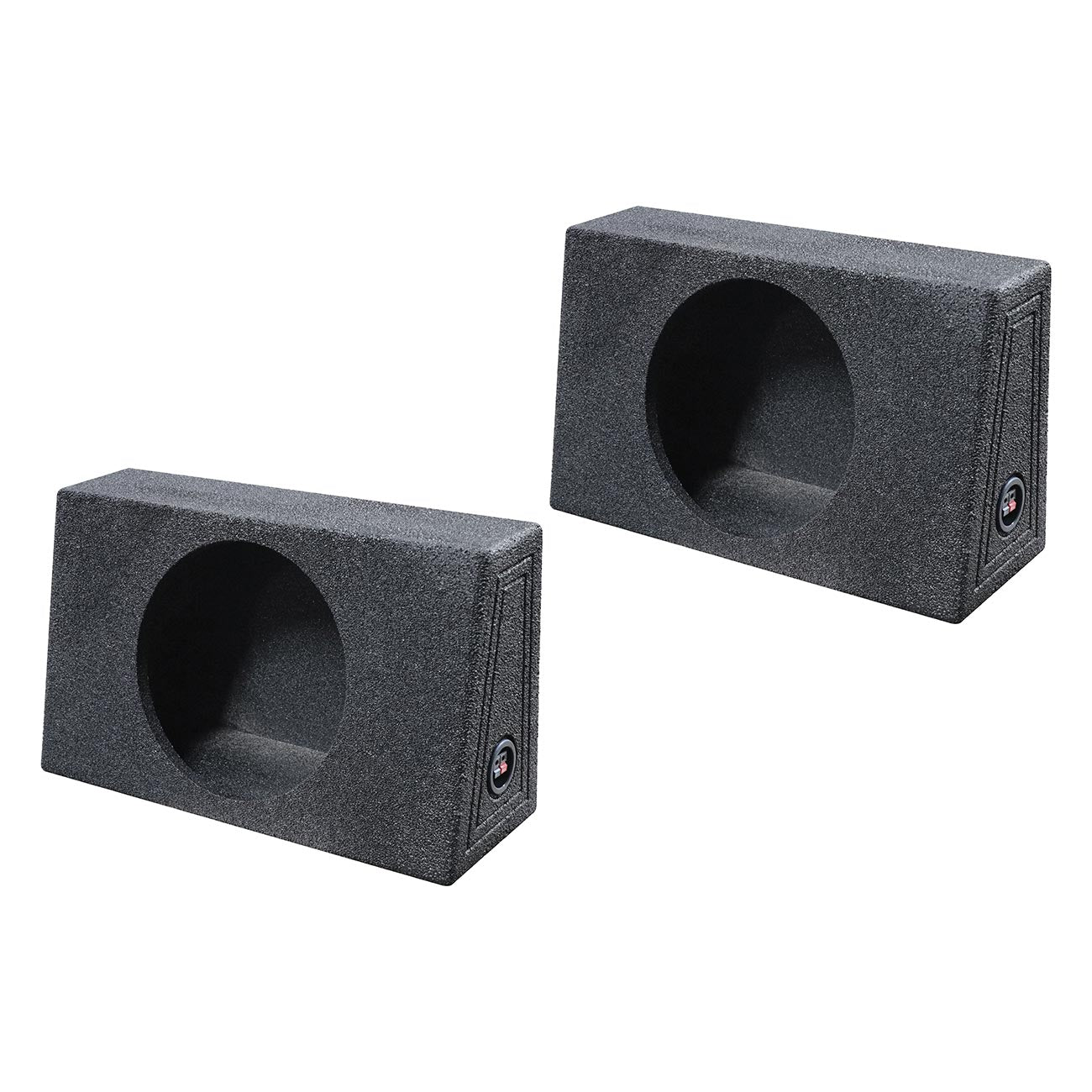 Qpower QBomb Single 12-Inch Empty Woofer Box for Behind Seat Mounting - View 2