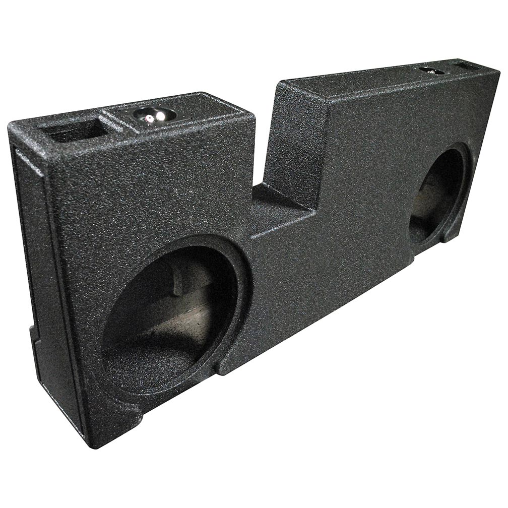 Qpower Q-Bomb Dual 10-Inch Ported Woofer Enclosure for Toyota Tundra Double Cab - View 3