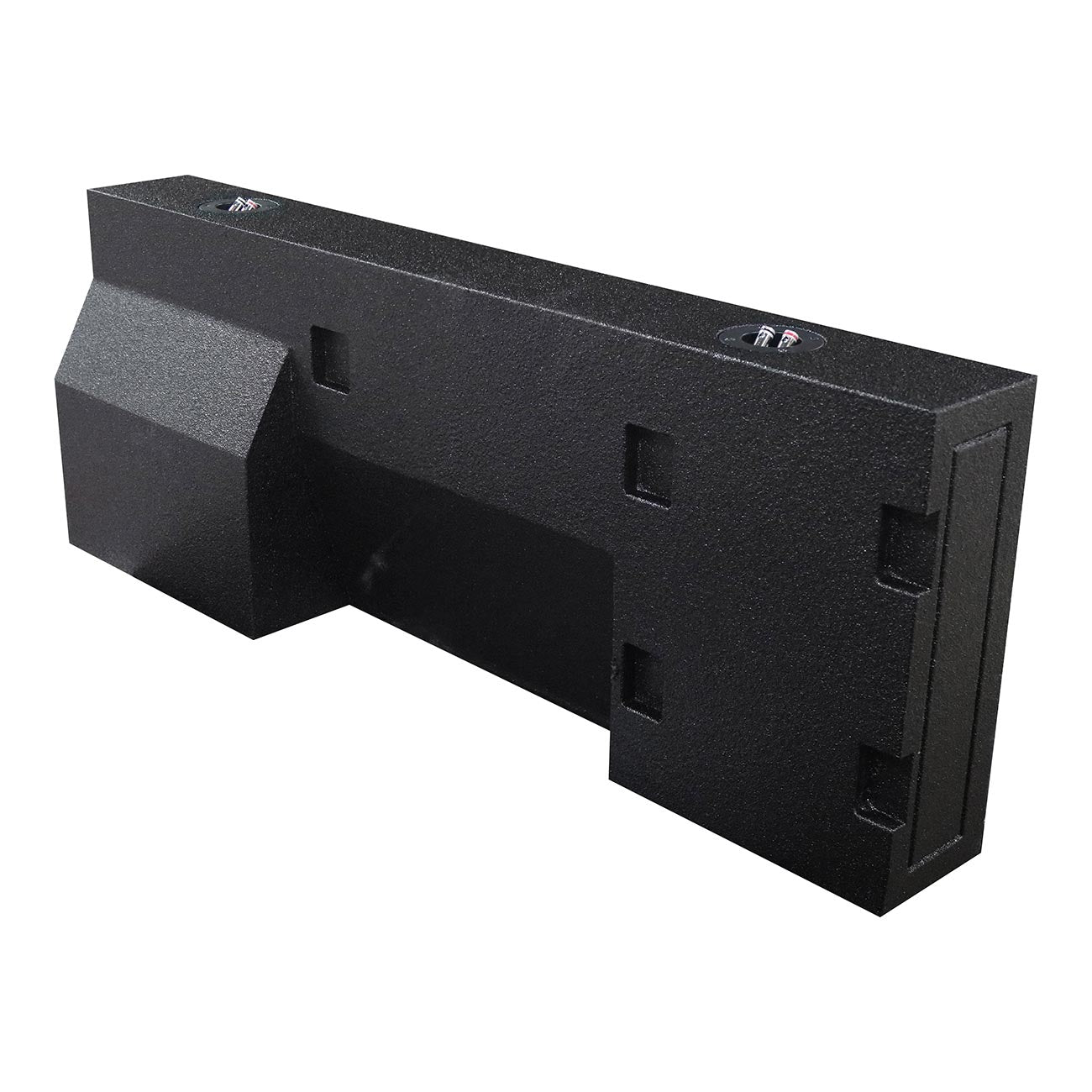 QPower QBOMB 22-24 Toyota Tundra Crew Max Dual 10-Inch Sealed Empty Woofer Enclo - View 3