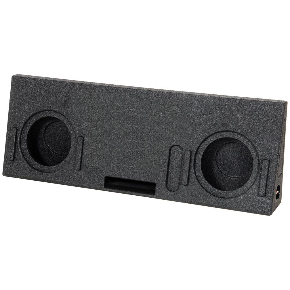 QPower QBOMB Dual 10-Inch Vented Woofer Enclosure for Toyota Tundra Crew Max (20 - View 1