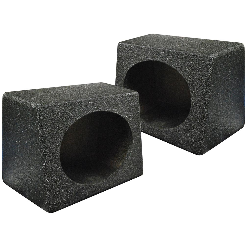 QPower QBOMB 6x9-Inch Wedge Style Sealed Empty Speaker Enclosures (Pair) - View 1