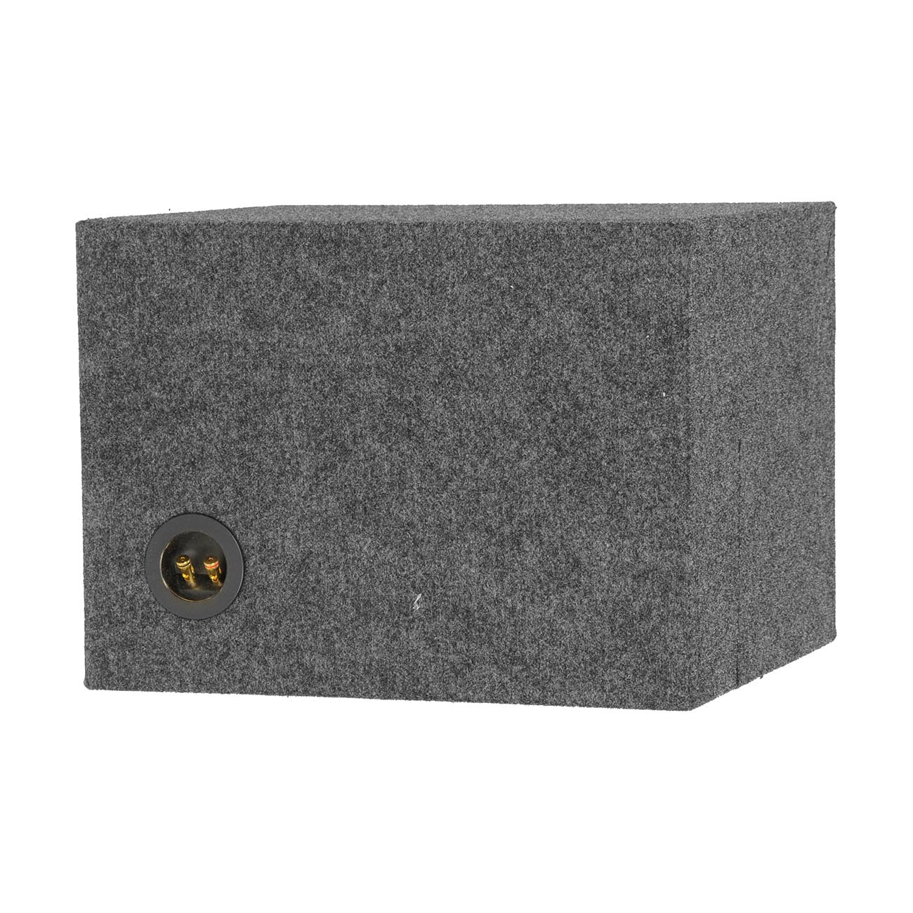 Qpower Single 10-Inch Slot Ported Vented Heavy Duty Woofer Enclosure (QHD110V)