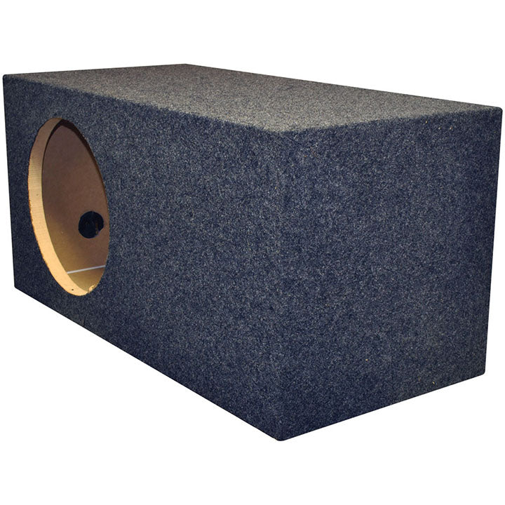 Qpower Single 12-Inch Side Ported SPL Xtra Large Heavy Duty Woofer Box - View 1