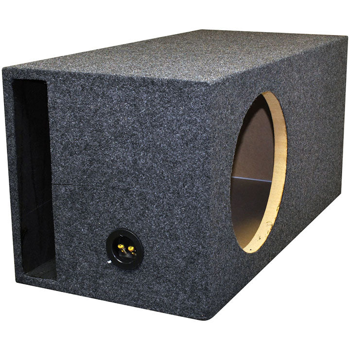 Qpower Single 12-Inch Side Ported SPL Xtra Large Heavy Duty Woofer Box - View 2