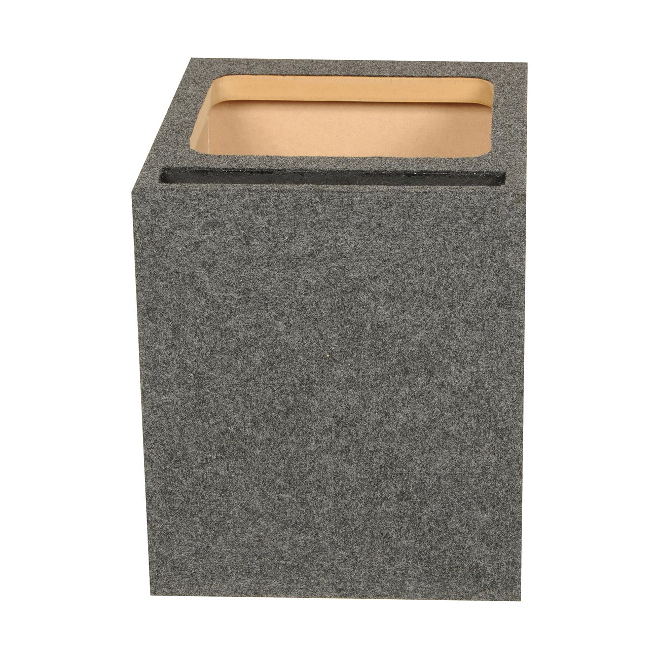 QPower Single Square 12-Inch Slot Ported Empty Woofer Enclosure - View 3