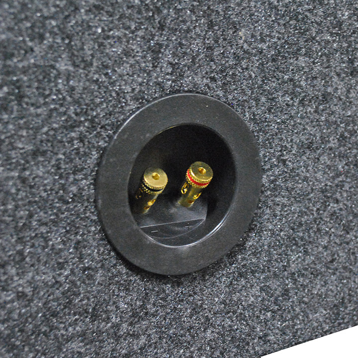 QPower Triple 12-Inch Sealed Heavy Duty Woofer Enclosure QHD123HOLE - View 3