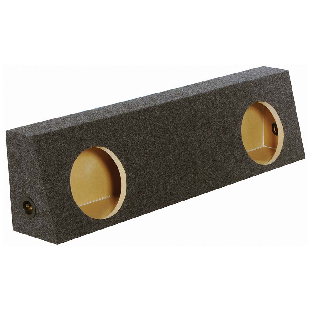 Qpower Dual 12-Inch Truck Empty Woofer Box Heavy Duty - View 2