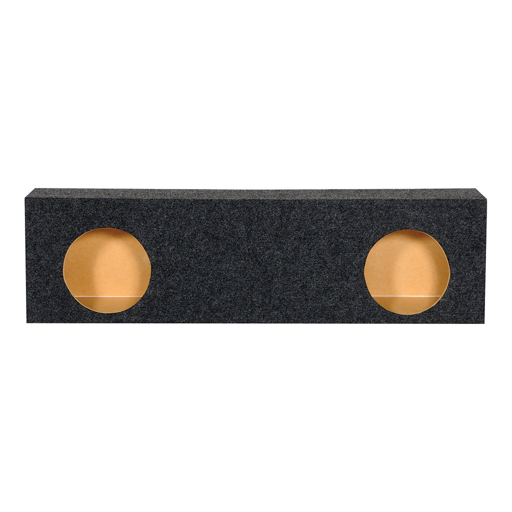 Qpower Dual 12-Inch Truck Empty Woofer Box Heavy Duty - View 3