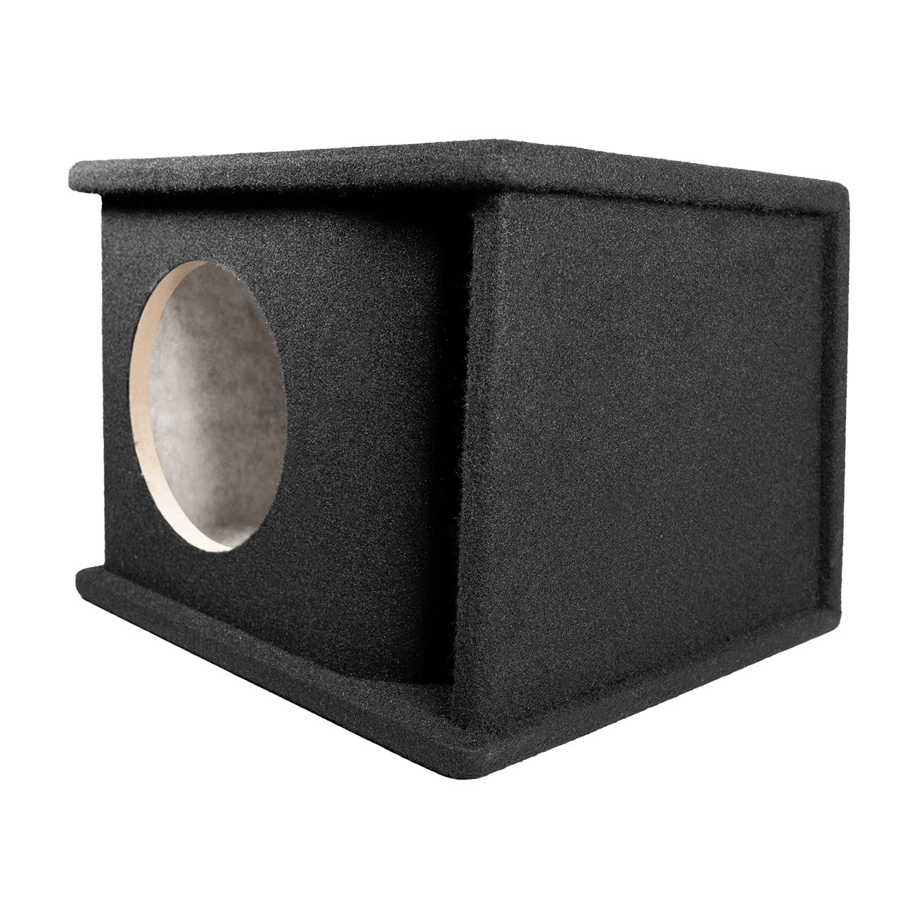 Qpower QHP108V Single 8-Inch Curved Vent Port Woofer Enclosure